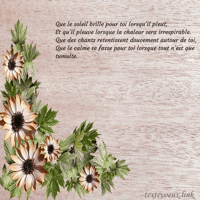 Une jolie carte d'anniversaire avec des fleurs