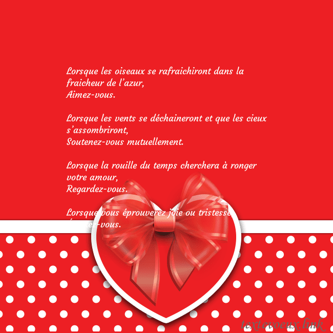 Valentinas2 Lorsque les oiseaux se rafraichiront dans la fraic Valentinas2