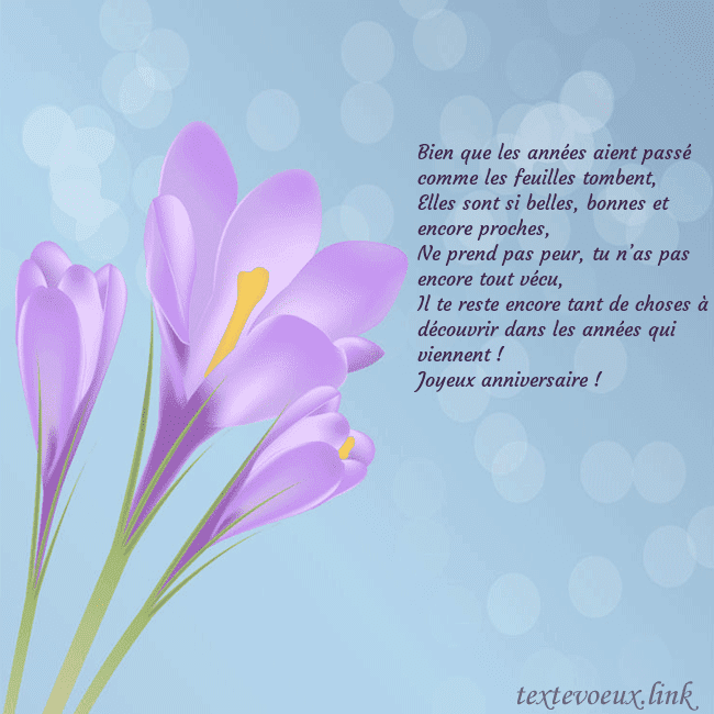 Cartes de vœux avec crocus