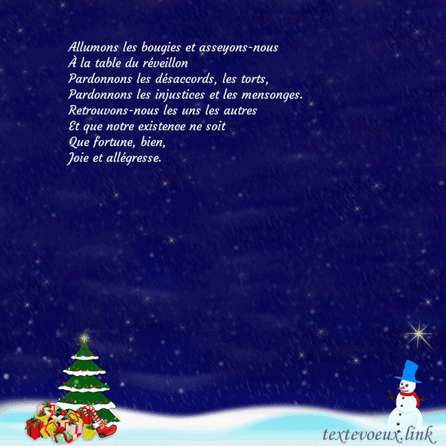 Carte postale avec le Père Noël, l'arbre de Noël et les cadeaux Allumons les bougies et asseyons-nous
À la table d Carte postale avec le Père Noël, l'arbre de Noël et les cadeaux