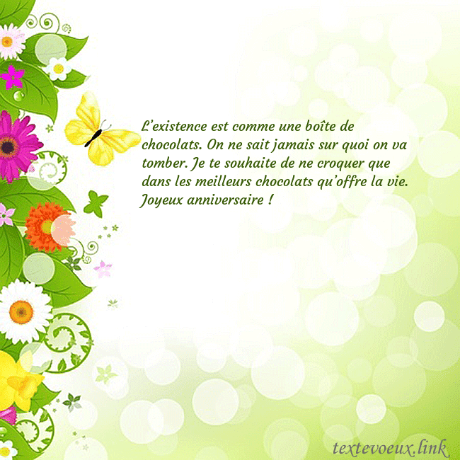 Cartes de vœux avec des fleurs et des papillons colorés