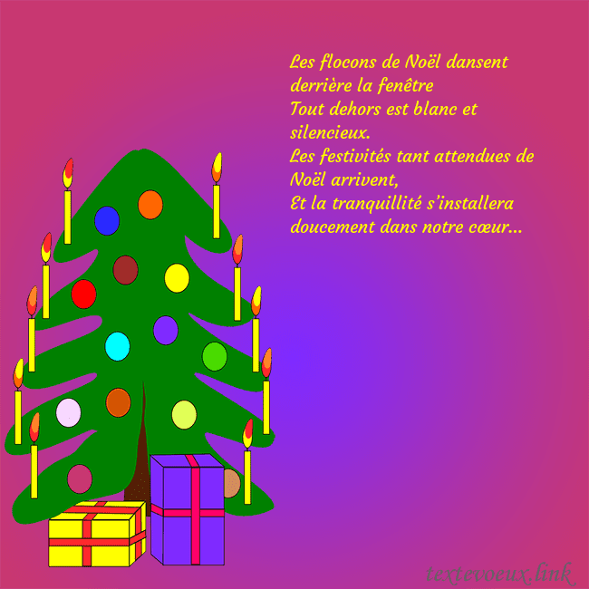 Carte postale avec un sapin de Noël peint Les flocons de Noël dansent derrière la fenêtre
To Carte postale avec un sapin de Noël peint