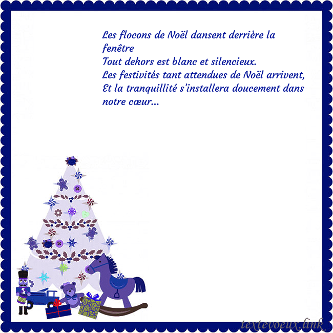 Carte du Nouvel An avec un arbre de Noël et un Casse-Noisette Les flocons de Noël dansent derrière la fenêtre
To Carte du Nouvel An avec un arbre de Noël et un Casse-Noisette