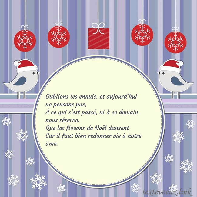 Cartes de vœux avec des oiseaux de Noël