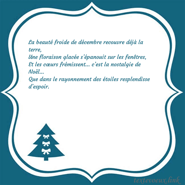 Cartes de vœux du nouvel an avec un sapin de Noël bleu