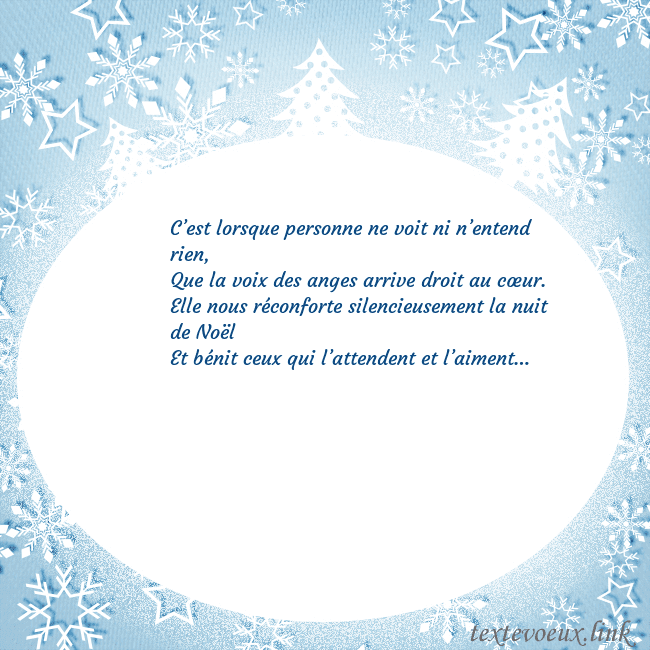 Carte de Noël avec des arbres de Noël blancs et des flocons de neige C’est lorsque personne ne voit ni n’entend rien,
Q Carte de Noël avec des arbres de Noël blancs et des flocons de neige