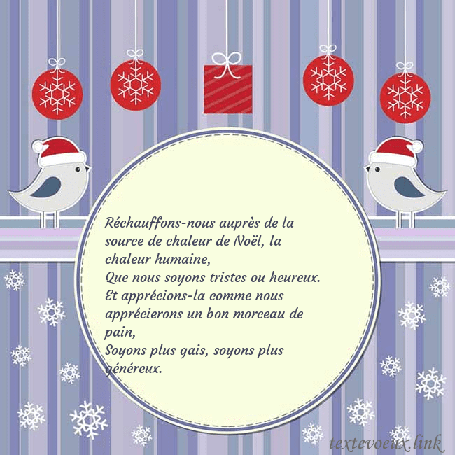 Cartes de vœux avec des oiseaux de Noël