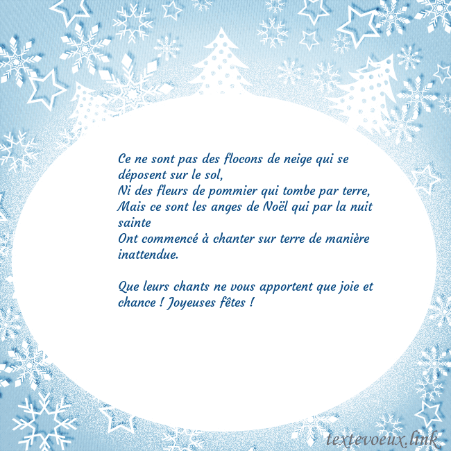 Carte de Noël avec des arbres de Noël blancs et des flocons de neige