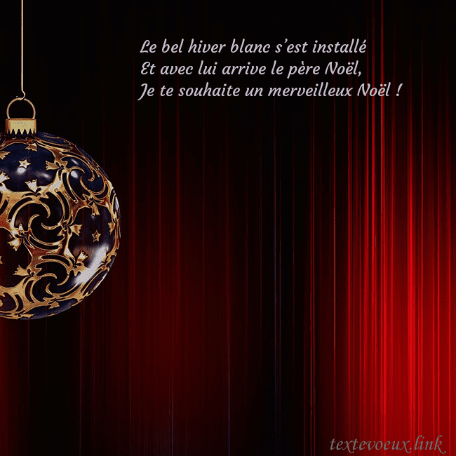 Carte de Noël rouge avec un luxueux jouet d'arbre de Noël Le bel hiver blanc s’est installé
Et avec lui arri Carte de Noël rouge avec un luxueux jouet d'arbre de Noël
