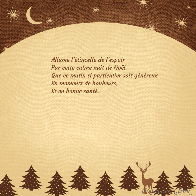 Carte postale marron avec étoiles et lune Allume l’étincelle de l’espoir
Par cette calme nui Carte postale marron avec étoiles et lune