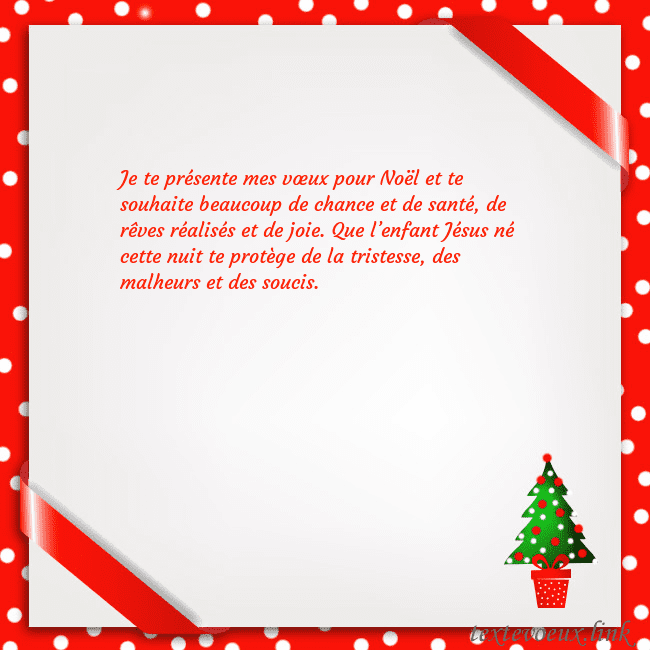 Carte postale avec arbre de Noël dans un pot Je te présente mes vœux pour Noël et te souhaite b Carte postale avec arbre de Noël dans un pot