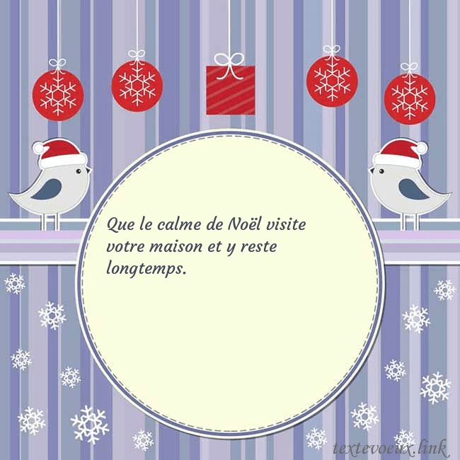 Cartes de vœux avec des oiseaux de Noël