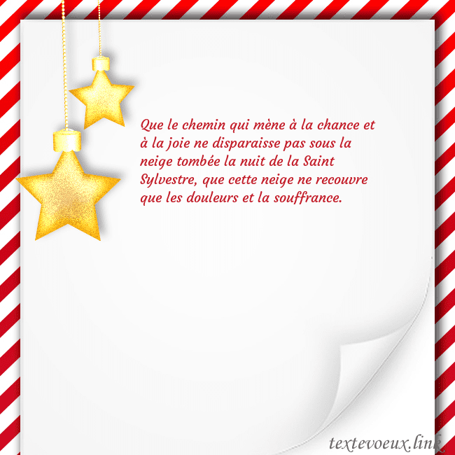Carte de Noël avec des étoiles d'or