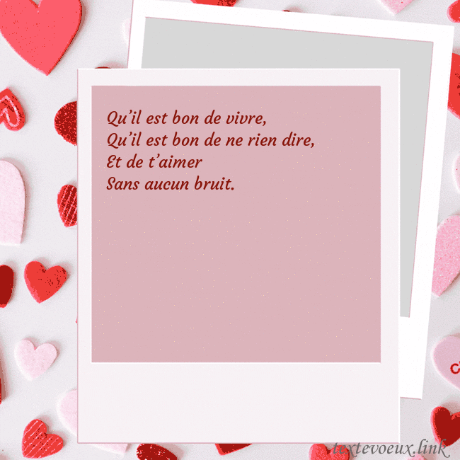 Carte animée pour la Saint-Valentin