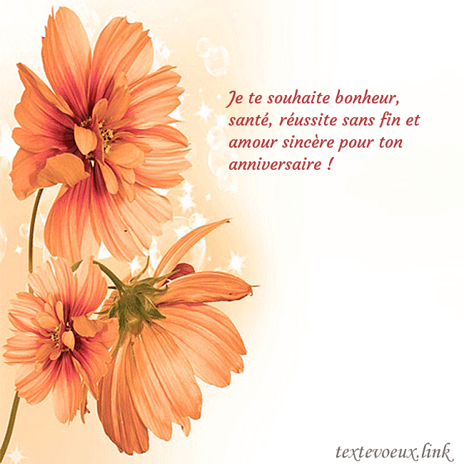 Carte de vœux avec des fleurs d'oranger