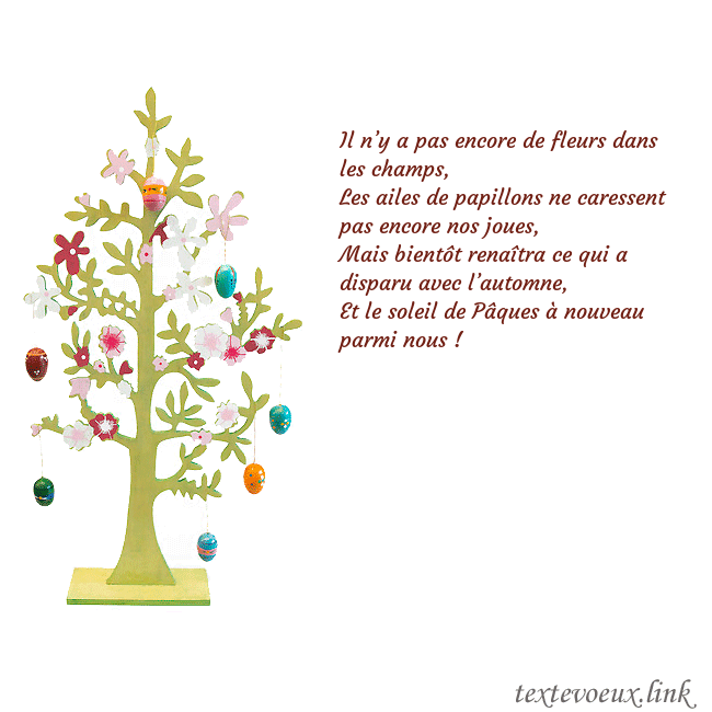 arbre de pâques