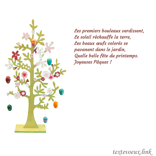 arbre de pâques