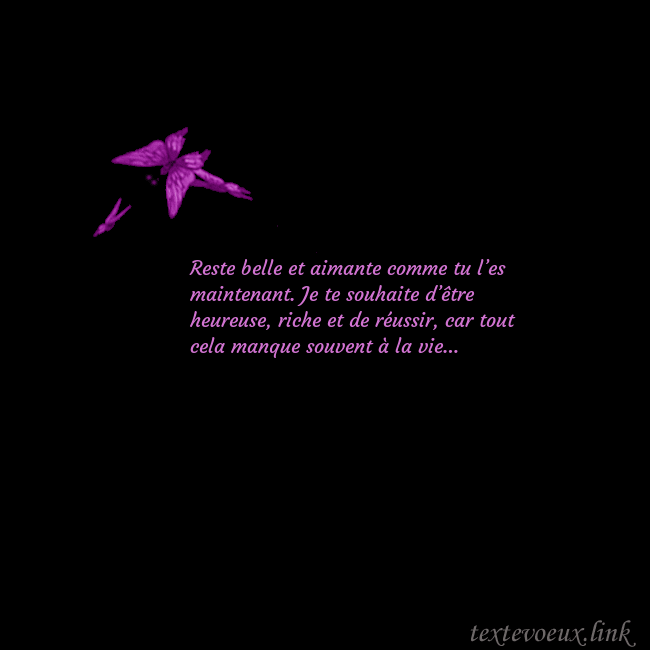 Carte de voeux avec des papillons