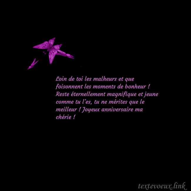 Carte de voeux avec des papillons