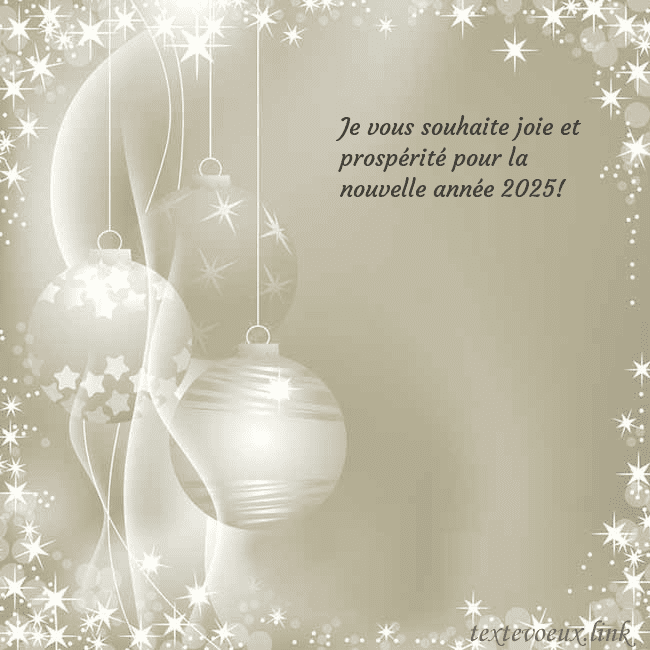 Carte de vœux avec décorations d'arbre de Noël