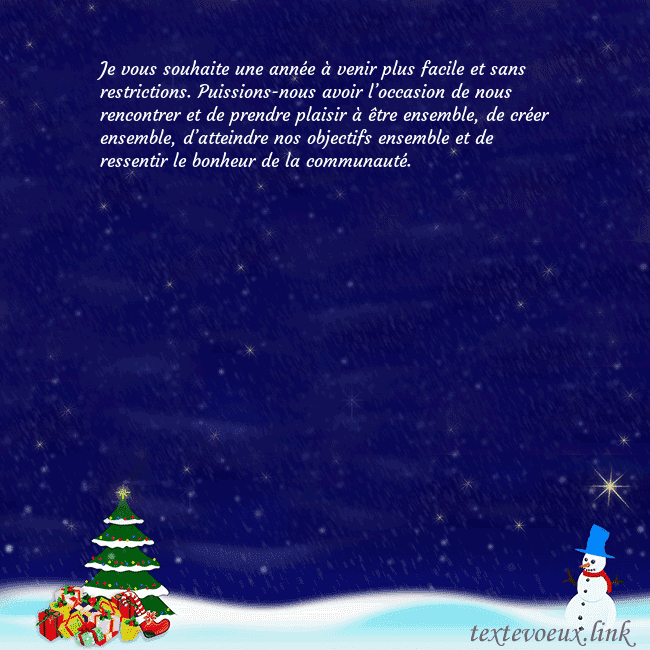 Carte postale avec le Père Noël, l'arbre de Noël et les cadeaux