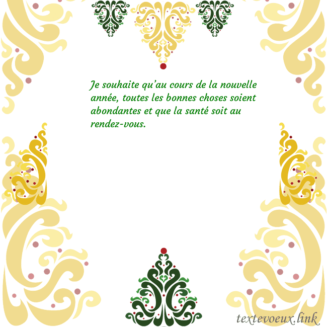 Carte de vœux avec des décorations de Noël