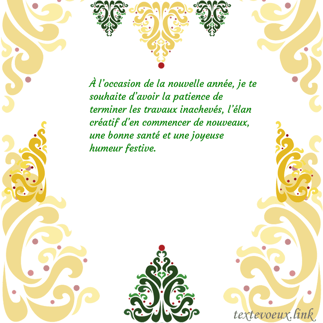Carte de vœux avec des décorations de Noël