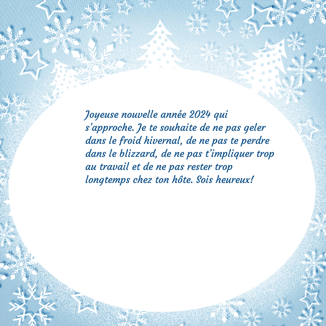 Carte de Noël avec des arbres de Noël blancs et des flocons de neige Joyeuse nouvelle année 2026 qui s’approche. Je te Carte de Noël avec des arbres de Noël blancs et des flocons de neige
