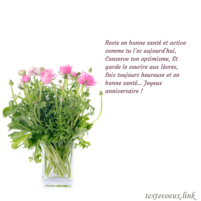 Cartes de vœux avec des fleurs dans un vase