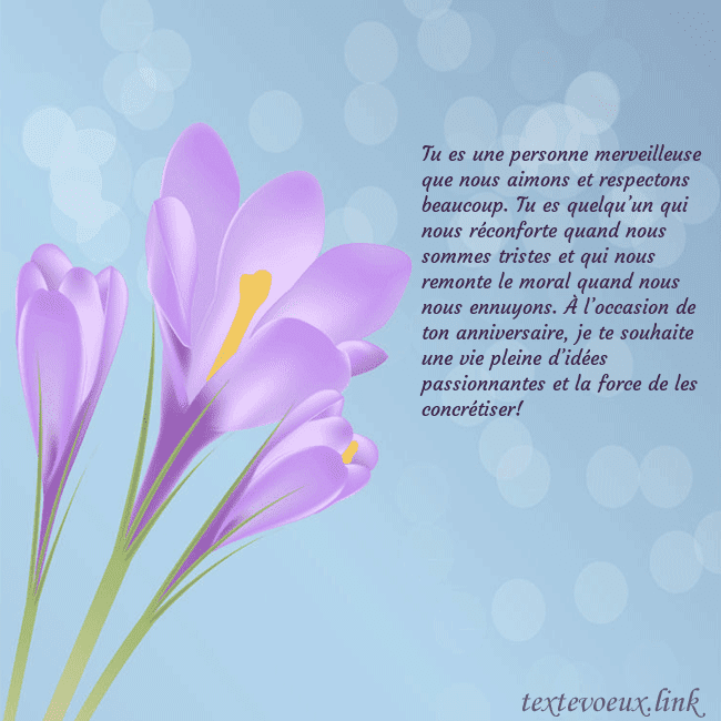Cartes de vœux avec crocus