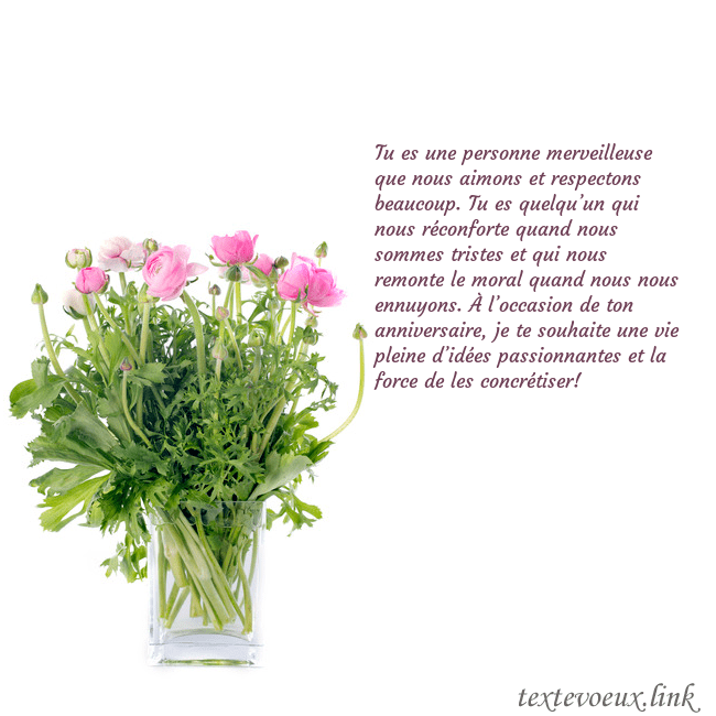 Cartes de vœux avec des fleurs dans un vase