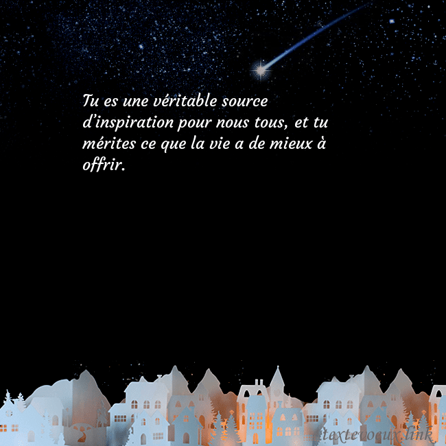 Carte postale avec une comète