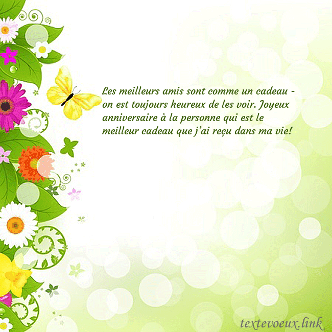 Cartes de vœux avec des fleurs et des papillons colorés