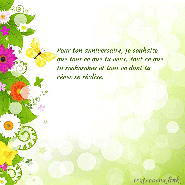 Cartes de vœux avec des fleurs et des papillons colorés