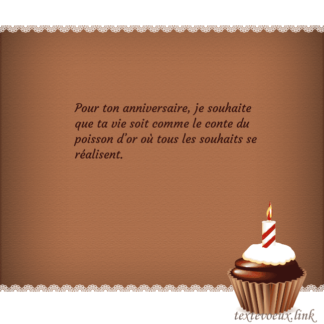 Carte de vœux avec cupcake et bougie