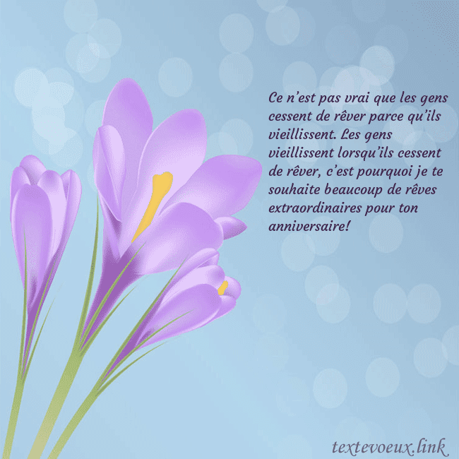 Cartes de vœux avec crocus