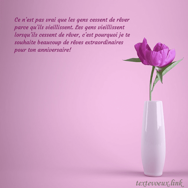 Carte postale électronique avec une pivoine dans un vase