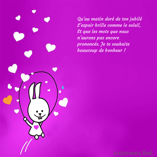 Carte de voeux avec un drôle de lapin