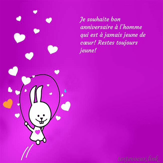 Carte de voeux avec un drôle de lapin