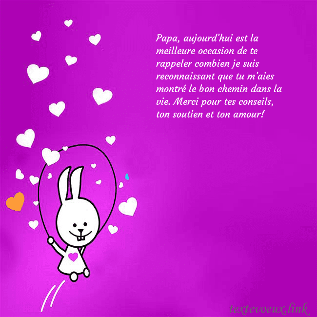 Carte de voeux avec un drôle de lapin