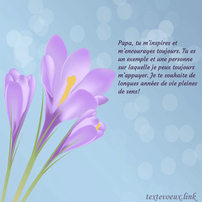 Cartes de vœux avec crocus