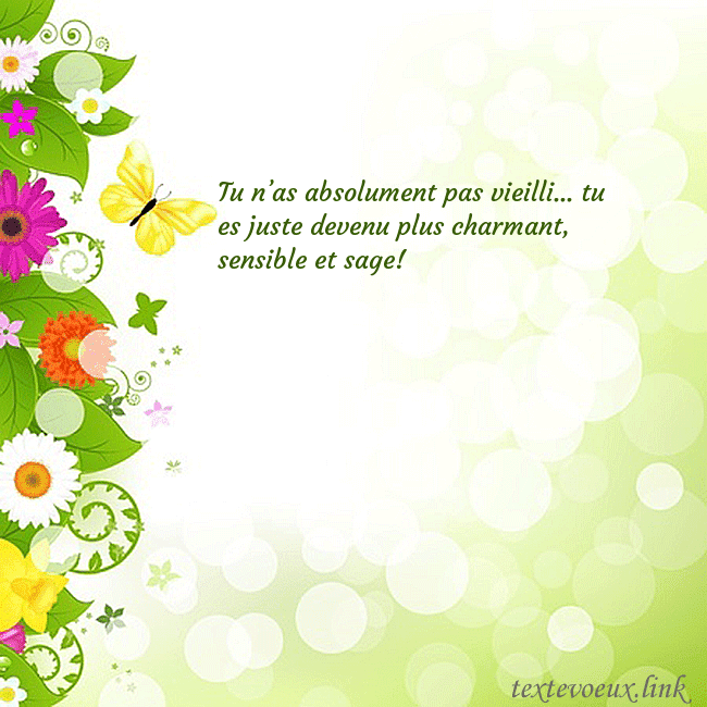 Cartes de vœux avec des fleurs et des papillons colorés