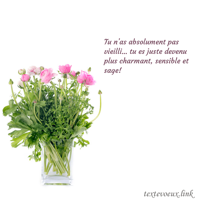 Cartes de vœux avec des fleurs dans un vase