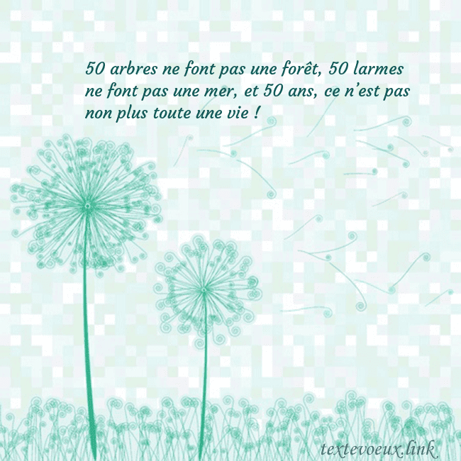 Carte de vœux avec laiteron