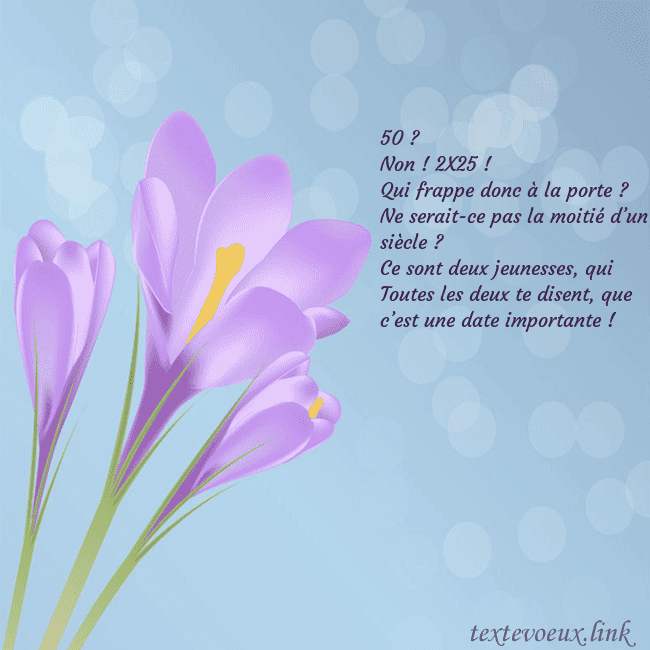 Cartes de vœux avec crocus