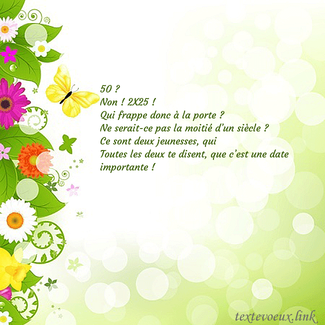 Cartes de vœux avec des fleurs et des papillons colorés