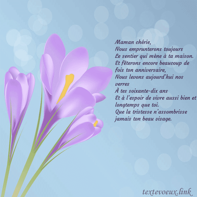 Cartes de vœux avec crocus