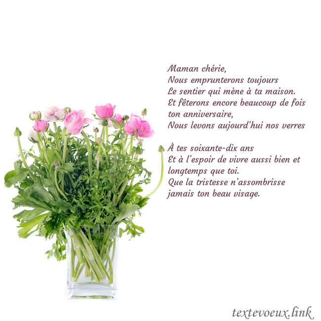 Cartes de vœux avec des fleurs dans un vase