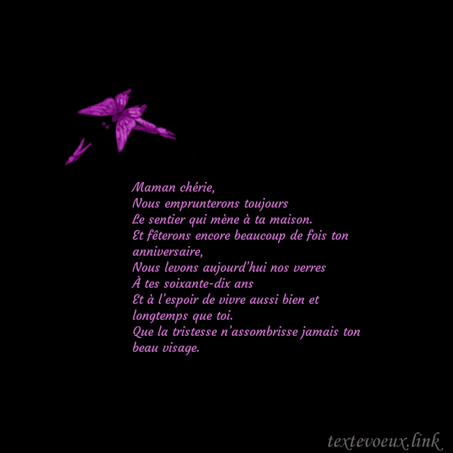 Carte de voeux avec des papillons