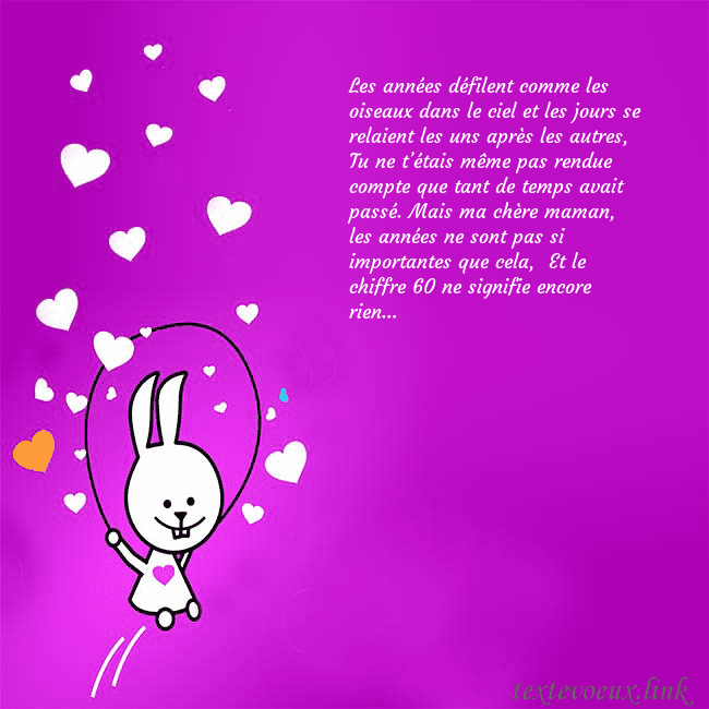 Carte de voeux avec un drôle de lapin